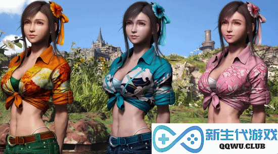 《FF7重生》蒂法Mod推荐：丸子头旗袍、紧身衣!