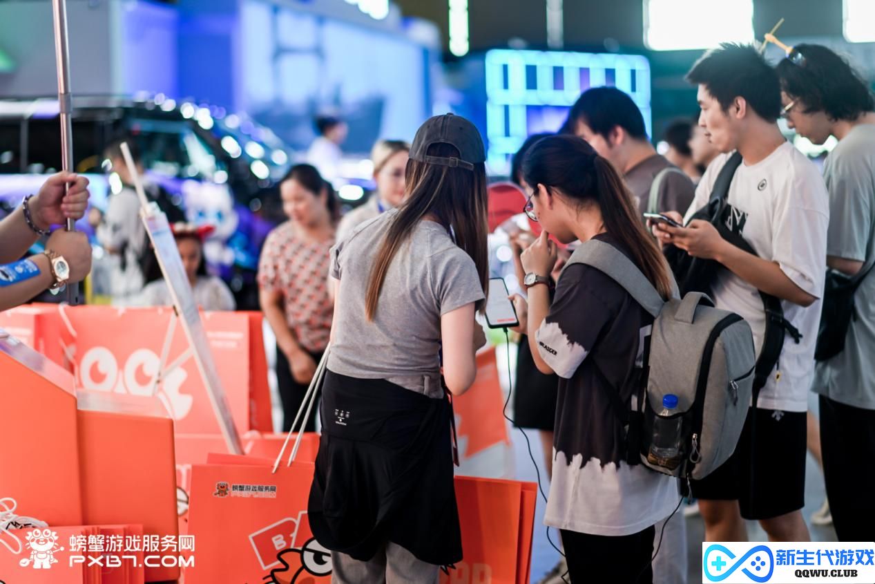 螃蟹账号反诈卷到CJ现场，一栗小莎子现身螃蟹游戏服务网展台