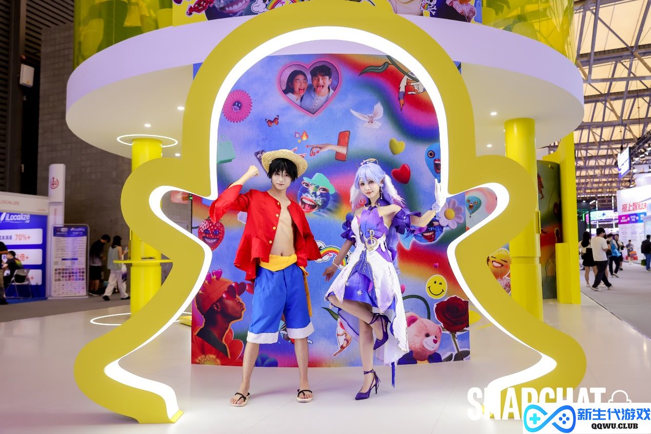 Snapchat 携“巨型 AR 魔镜” 空降 ChinaJoy，成 B2B 展馆最热展台之一