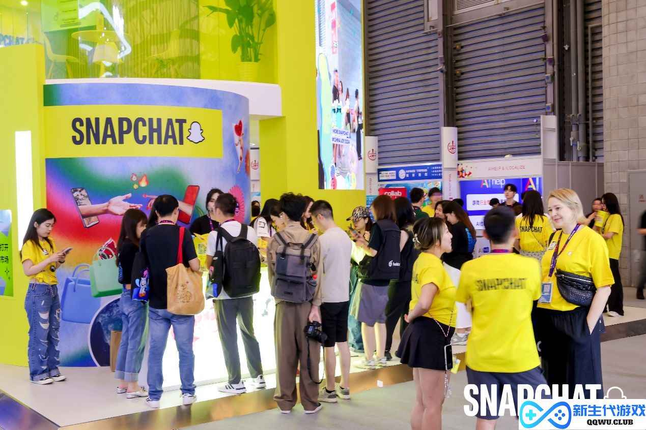 Snapchat 携“巨型 AR 魔镜” 空降 ChinaJoy，成 B2B 展馆最热展台之一